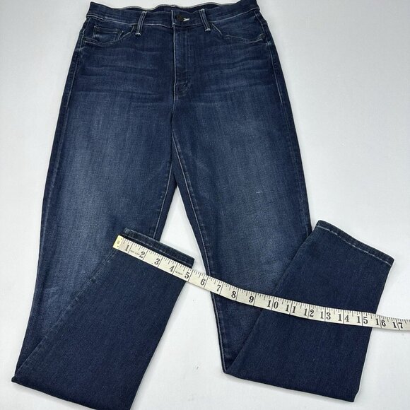 Mother Women's The Swooner Ankle Squeeze Play Minimalist Designer Jeans W28/L27 - Picture 13 of 14